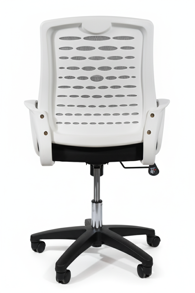 Umify Mid-Black Mesh Office Chair with (1 year warranty)