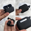 Umify Airpods Black Lite Edition (2nd Generation) With Active Noise Cancellation – Seamless Wireless Audio (with Box)