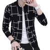 Umify Fashionable & Premium Quality – Stay Stylish With A Black Lining Printed Zipper Jacket