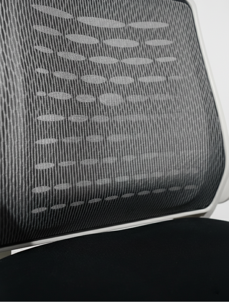 Umify Mid-Black Mesh Office Chair with (1 year warranty)